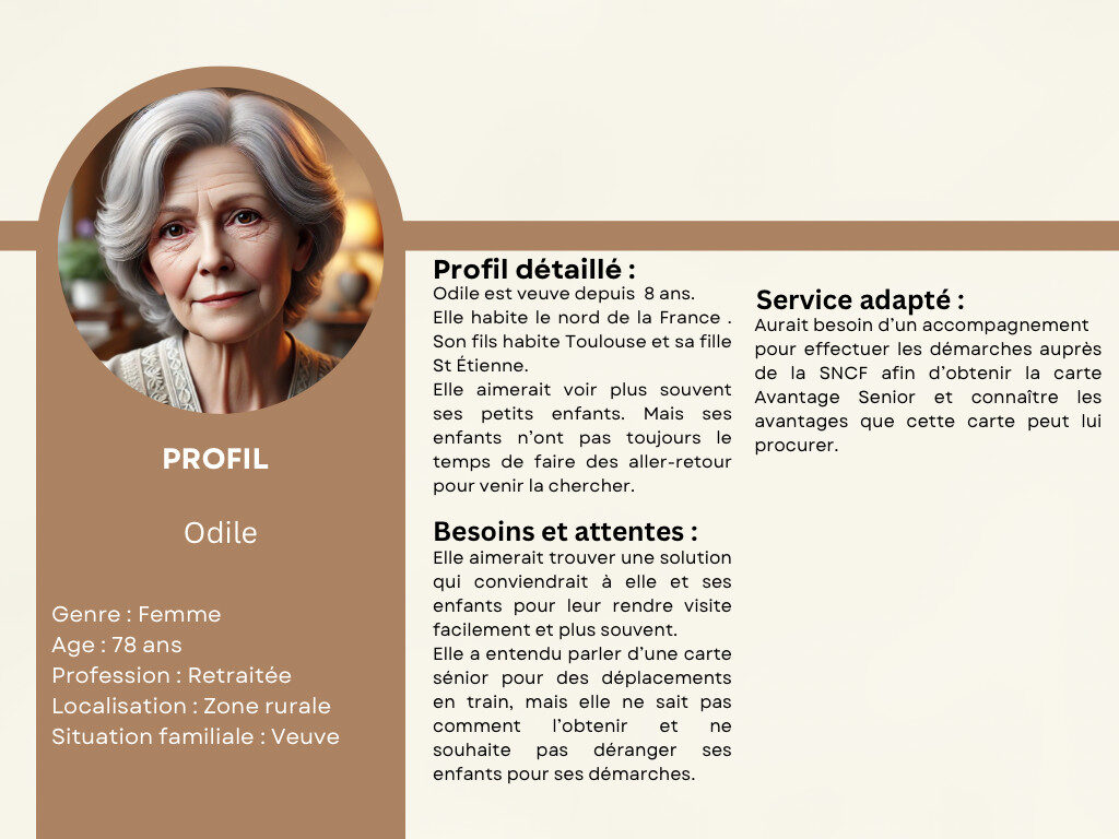 Beige and Brown Modern User Persona Graph - 1 Beige and Brown Modern User Persona Graph 1
